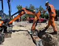 Gesteuertem vortrieb mit Nano-Drill